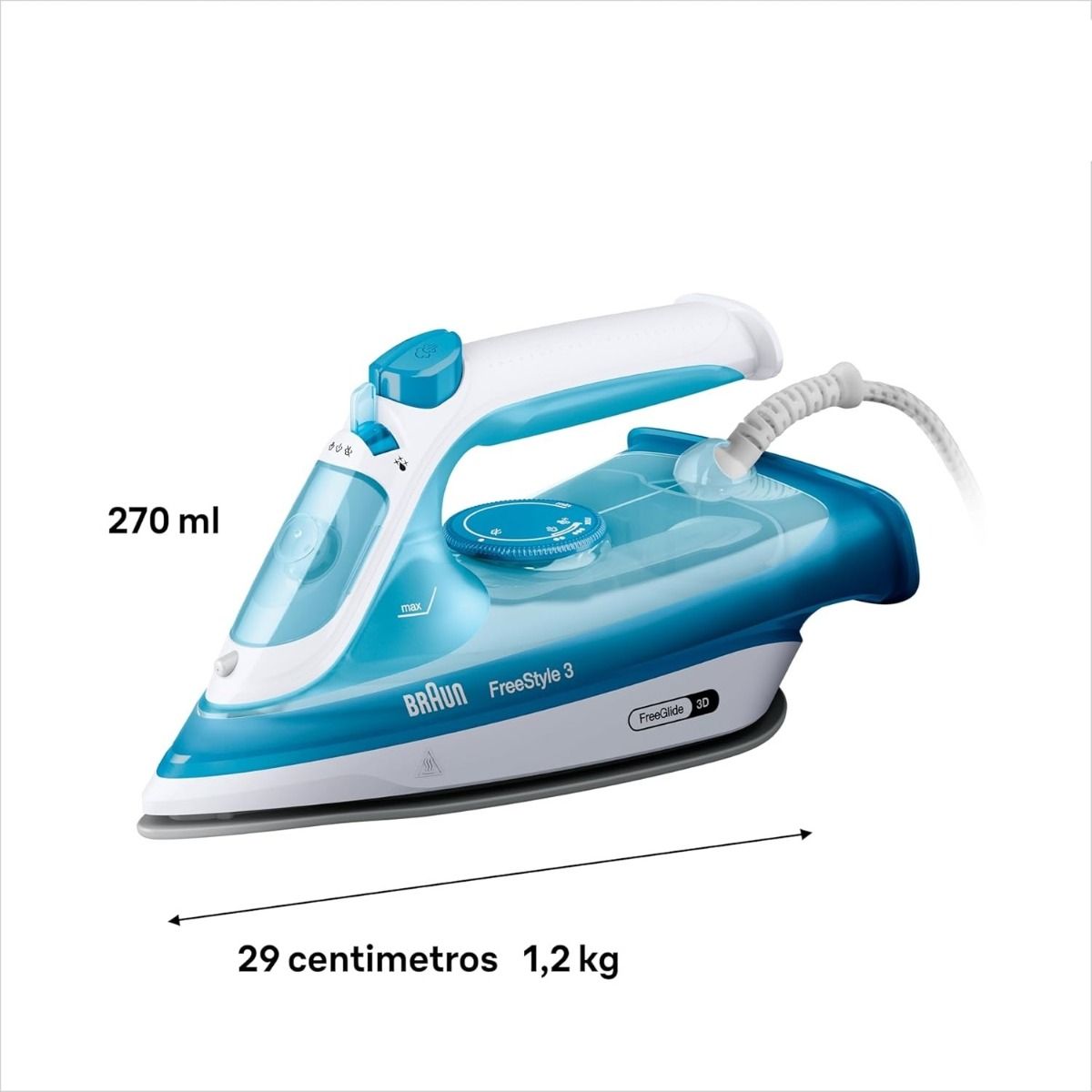 Braun Texstyle 3 Iron  2400 Watt - White/Blue - FI3144BL