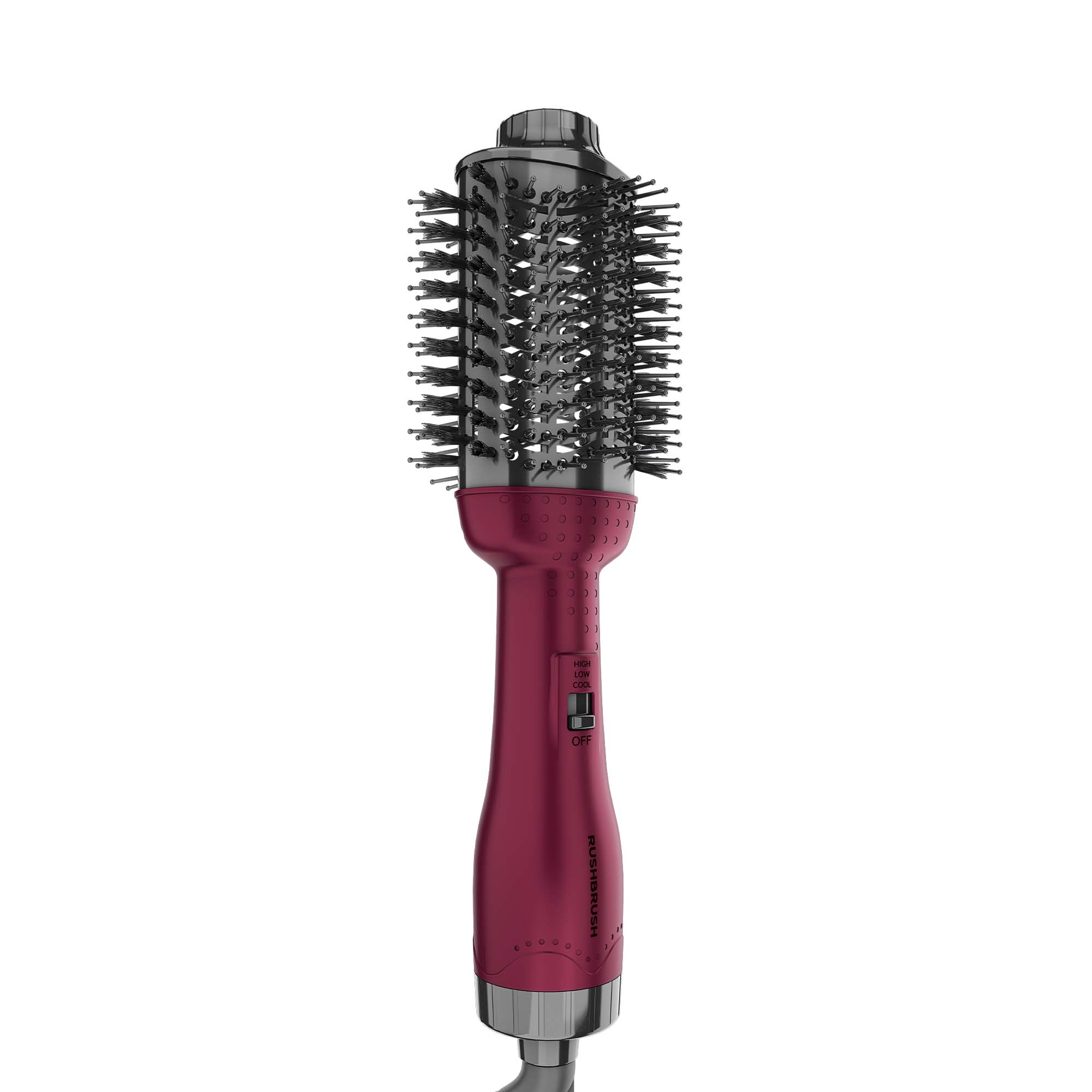 Rush Brush V2 Pro Hair Volumizer, Raspberry - 1300W