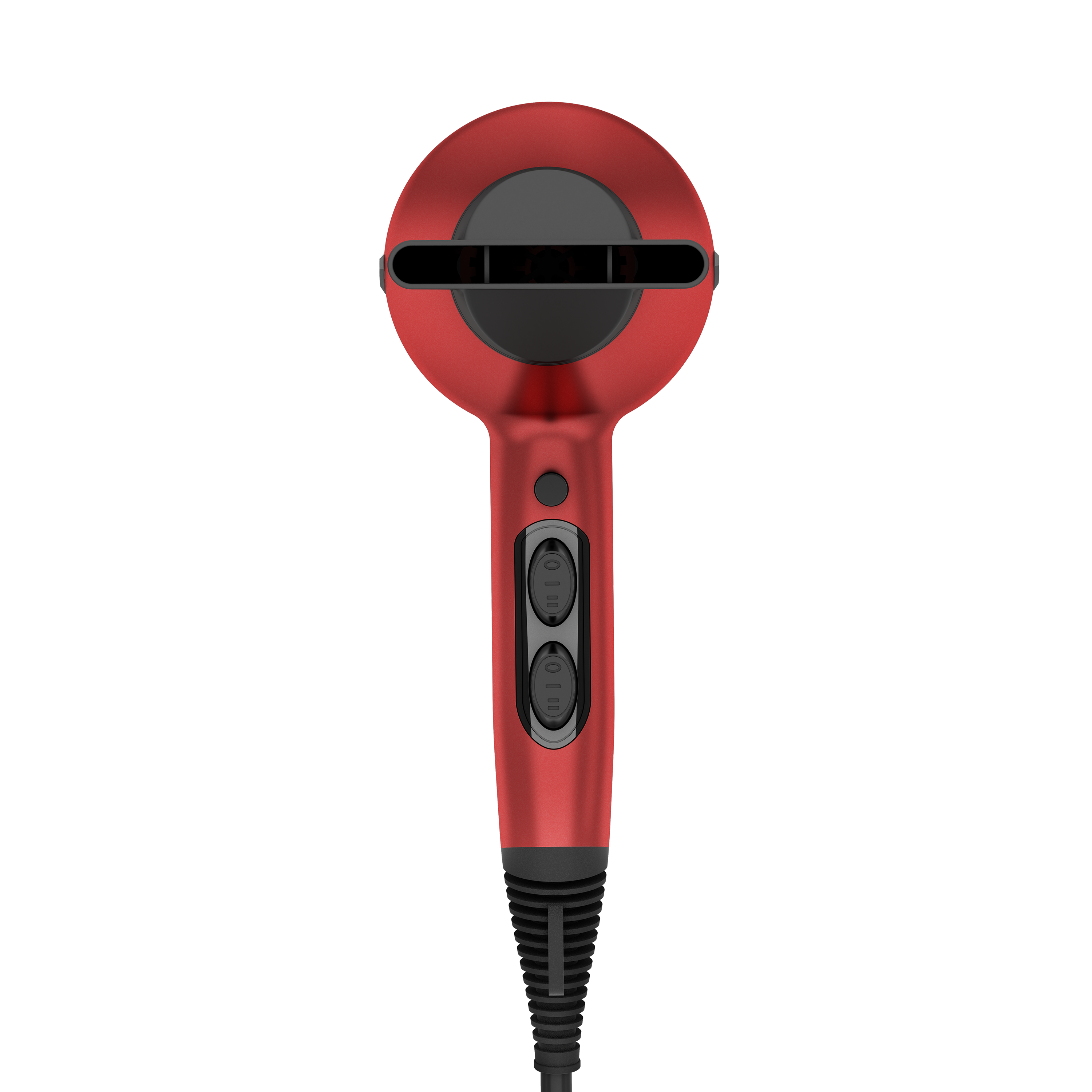 Rush Brush D3 K Hair Dryer with Attachments, 3000 Watt - Red