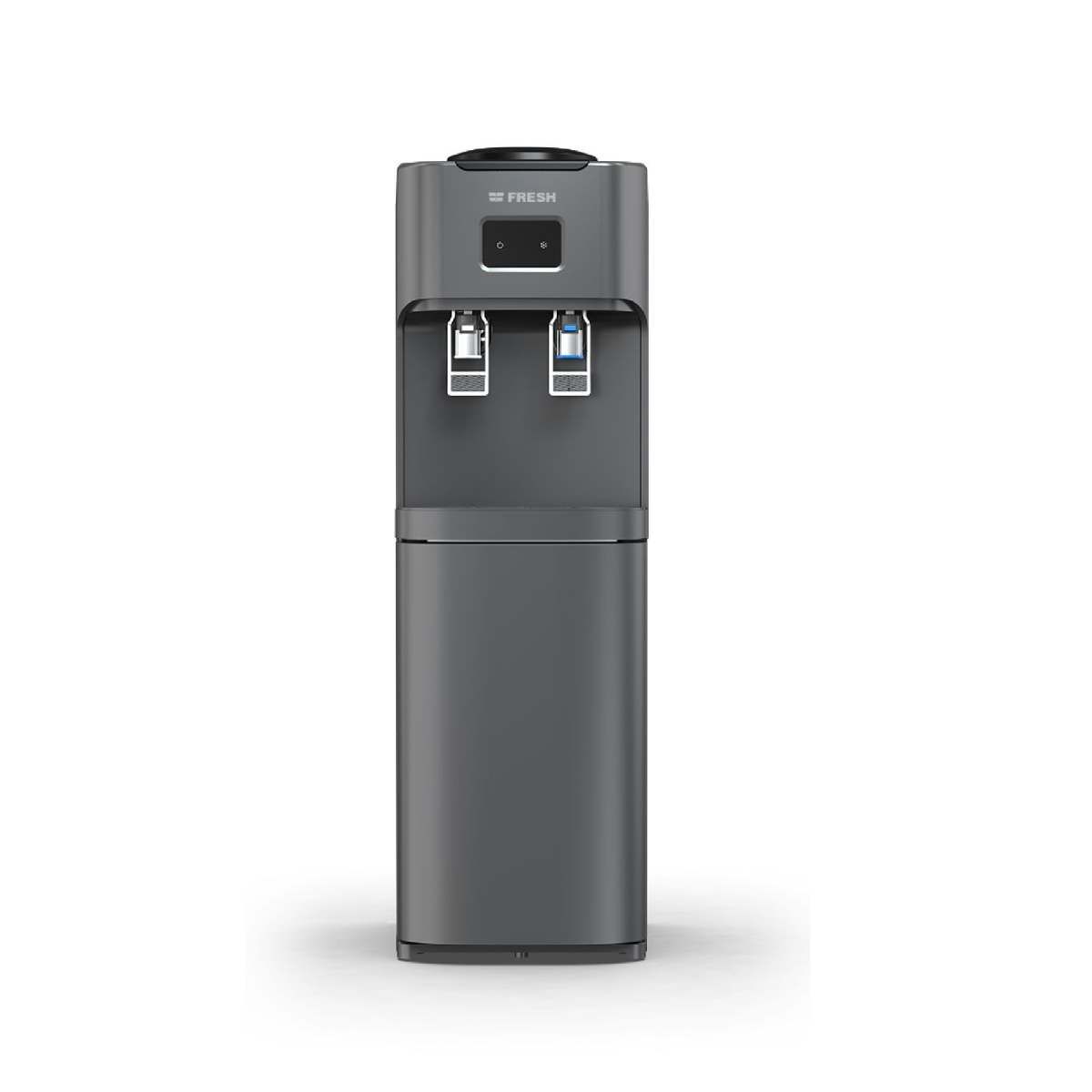 Fresh Warm and Cold Water Dispenser, 2 Taps, Silver- FW-17VFD2