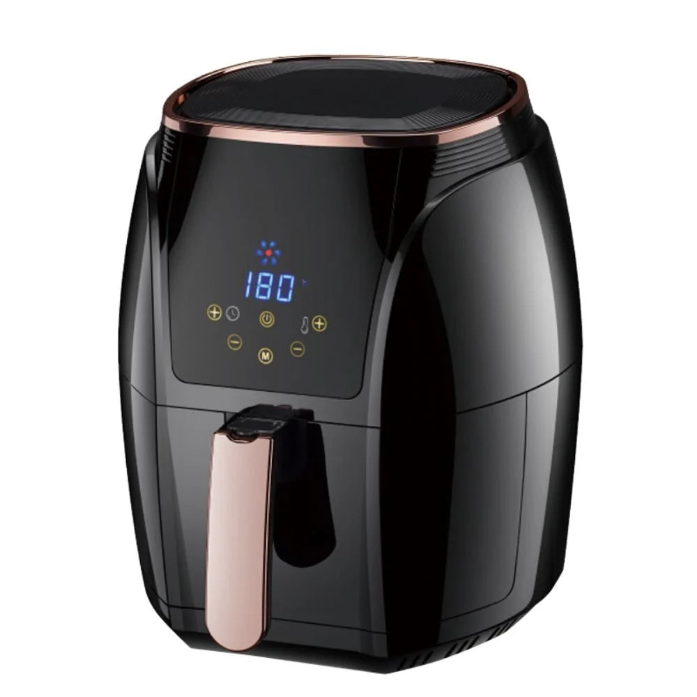 Sokany Digital Healthy Air Fryer,1500 Watt, 5 Liters, Black - SE-3011