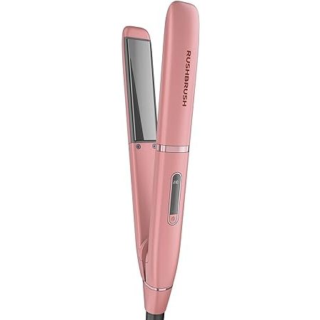 Rush Brush Hair Straightener, Rose Gold - X1 Lite