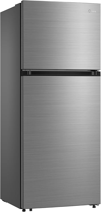 Midea No Frost Refrigerator - 411L  - Bru Steel - MDRT580MTN46