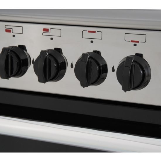 Royal Arrow Gas Cooker, 5 Burners, Stainless Steel - 2010345