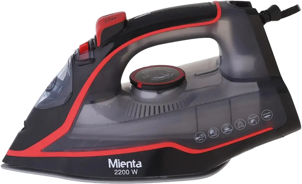 Mienta BIC3000A Bundle, Countertop Blender, 1.75 Liters - BL1361B with Steam Iron, 2200W - SI181438B and Citrus Juicer, 1 Liter - CP10308B