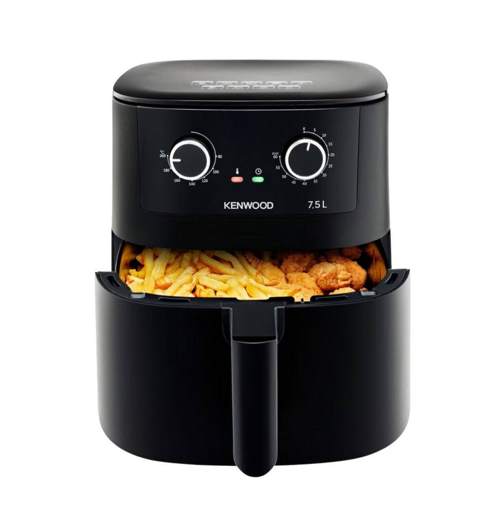 Kenwood XXL Air Fryer, 7.5L, 1650 Watt, Black, HFP76.000BK