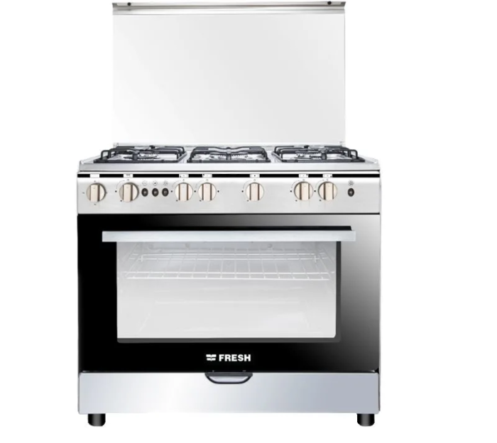 Fresh Verona Gas Cooker Stainless Steel 90cm - 500015383