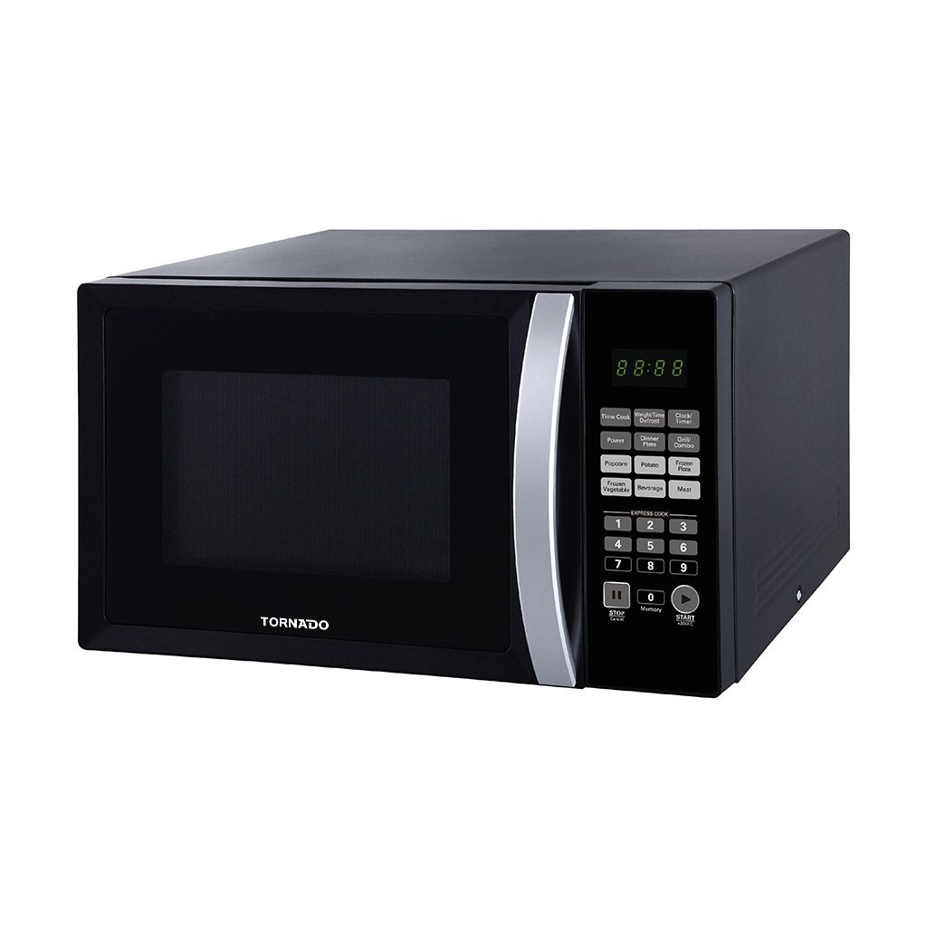 Tornado Microwave With Grill, 36 Liter, 1000 Watt, Black - TMD-36GE-BK