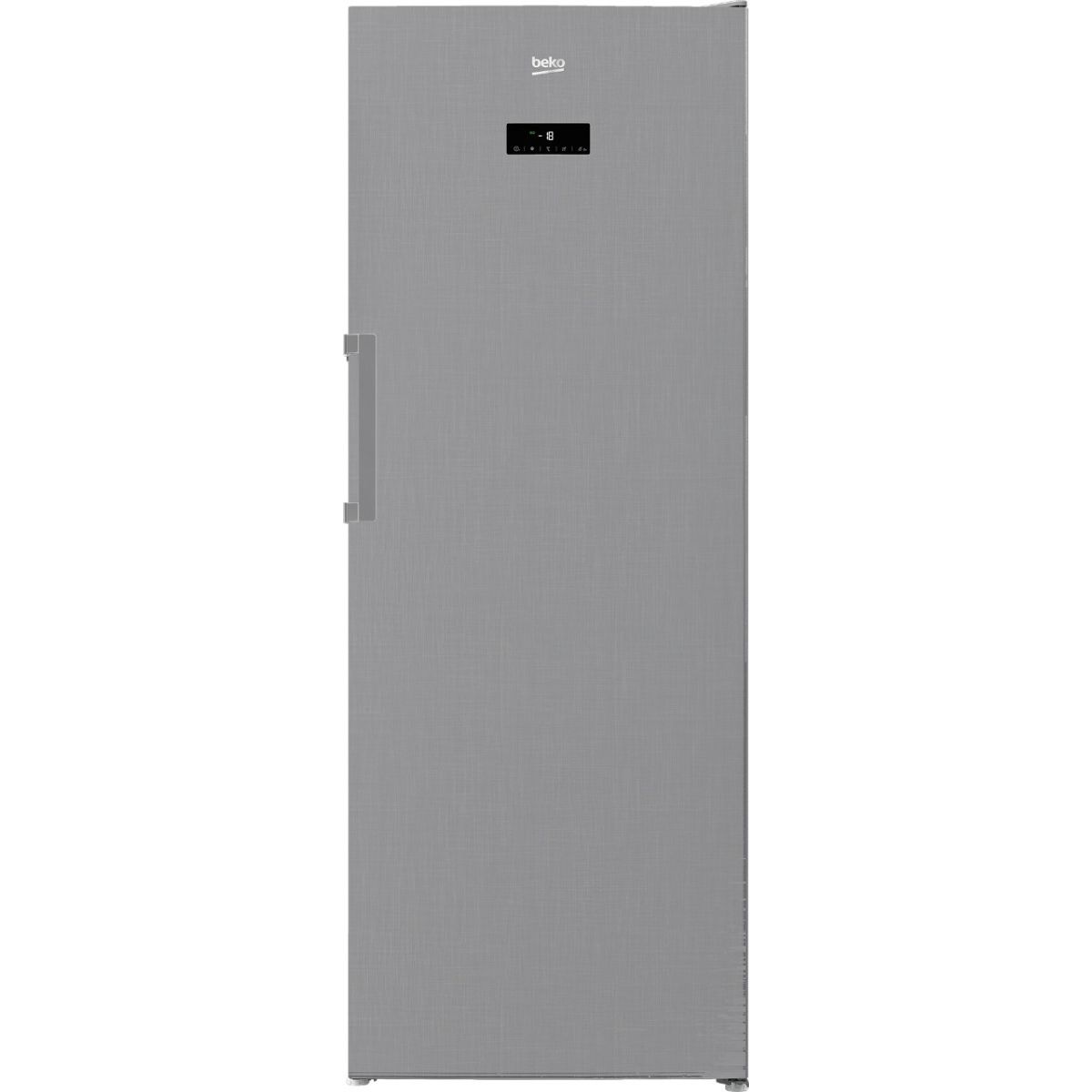 Beko bPRO 500 No-Frost Upright Freezer, 404 Liters, Stainless Steel- RFNE448E35XB