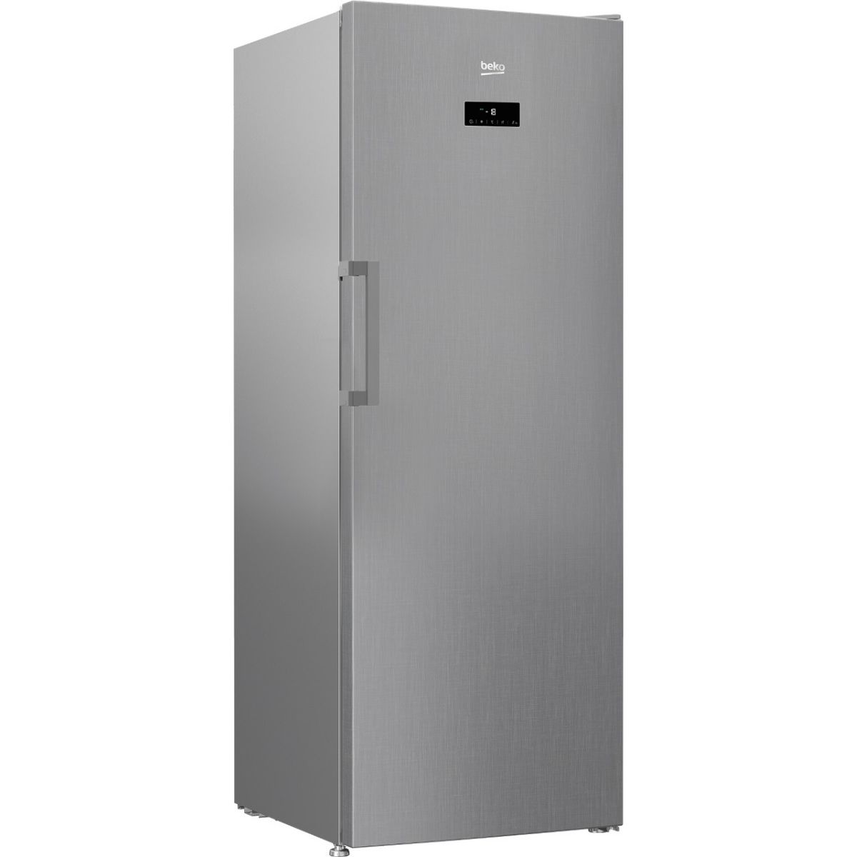 Beko bPRO 500 No-Frost Upright Freezer, 404 Liters, Stainless Steel- RFNE448E35XB