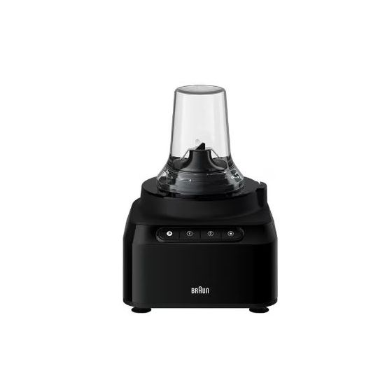 Braun PureEase Kitchen Machine, 800 Watts, Black - FP3132BK