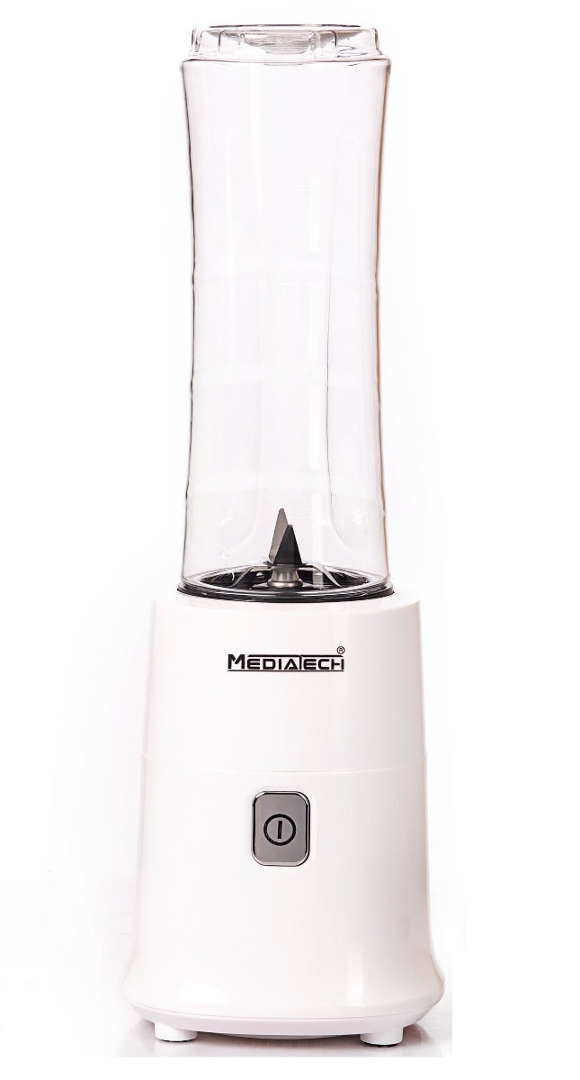 Media Tech Mini Blender, 600 ml, 250 Watt, White - MT-X04