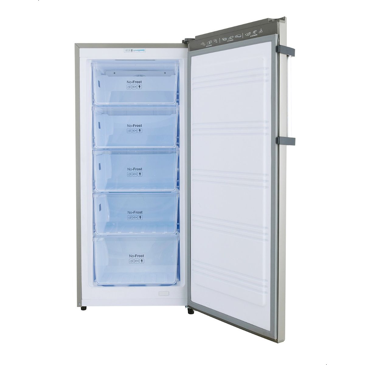 Fresh No-Frost Upright Freezer, 5 Drawers, Silver FNU-L250S LG 500010842