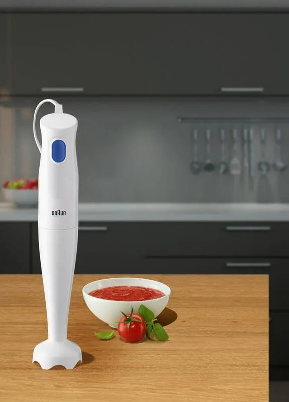 Braun MultiQuick 1 Hand Blender, 450 Watt, White - MQ10.000PWH