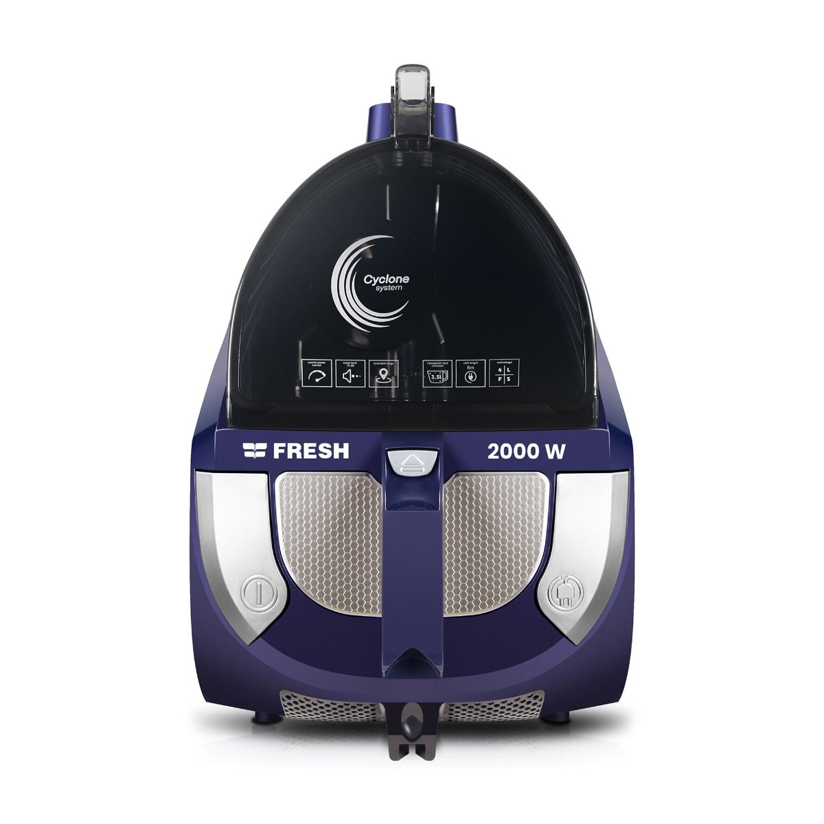 Fresh Matrix Bagless Canister Vacuum Cleaner, 2000W - Navy Blue - 500017068