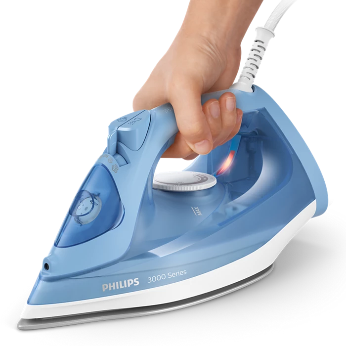 Philips Steam Iron 2200 watt Ceramic, Blue - DST3020/20