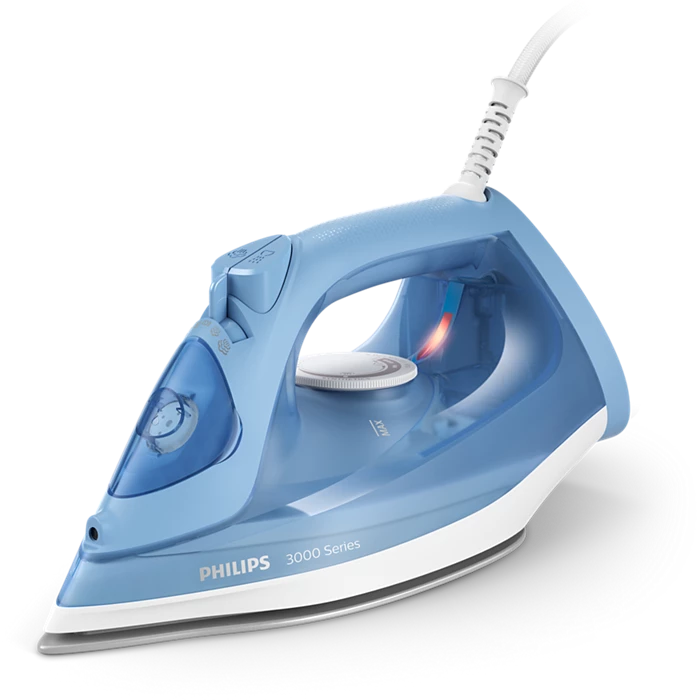 Philips Steam Iron 2200 watt Ceramic, Blue - DST3020/20